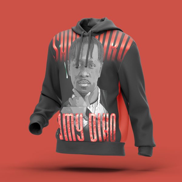 Samy Diko Black color Hoodie